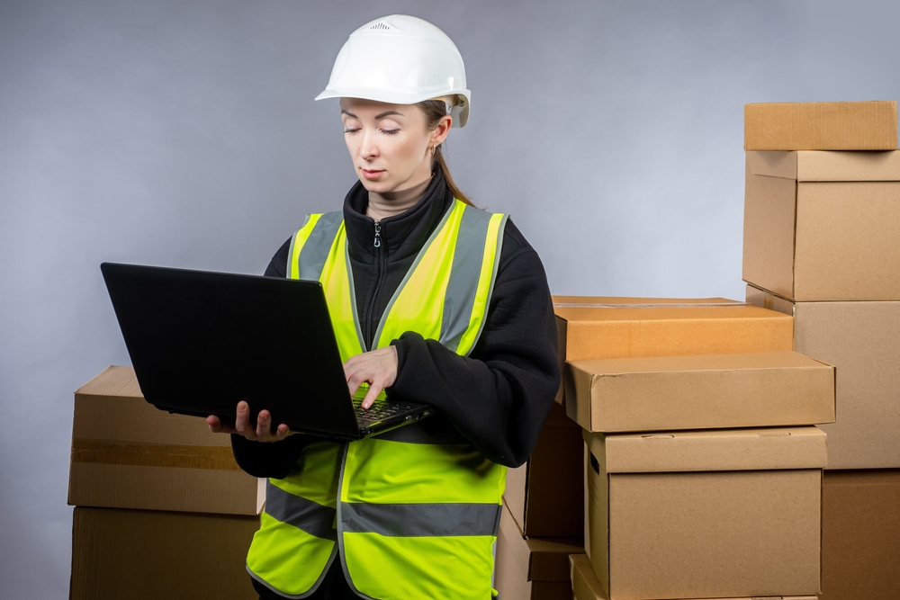 A storekeeper is a person who is responsible for managing goods in the warehouse